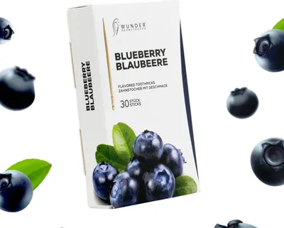 Image de Cure-dents miraculeux Blueberry Aroma Single Pack 30 pièces
