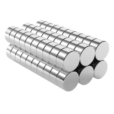 Produktbild von Minicee Neodym Magnete 6x3mm Stark 60 Stück Mini Rund Kühlschrank