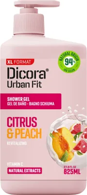 Immagine prodotto di Gel doccia Limone e Pisello Dicora 825 ml