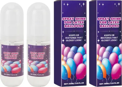 Produktbild von 2pcs Ballon Shine Spray für Latexballons Innenparty -Dekoration von 50 ml