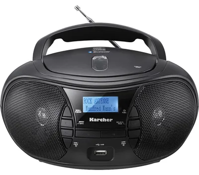 Produktbild von Karcher RR 5028D Radio-Recorder, MP3-Wiedergabe, Bluetooth Docking, USB, DAB+