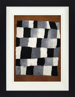 Zdjęcie produktu dla Paul Klee Oprawiony obraz z eleganckim passe-partout | Obrazy ścienne | W ramie obrazu - Rhythmic, 1930 (40 x 30 cm)