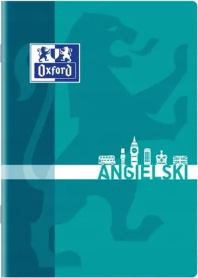 Produktbild von Notizbuch A5/60K Gittert Oxf Englisch 400092594 A'5