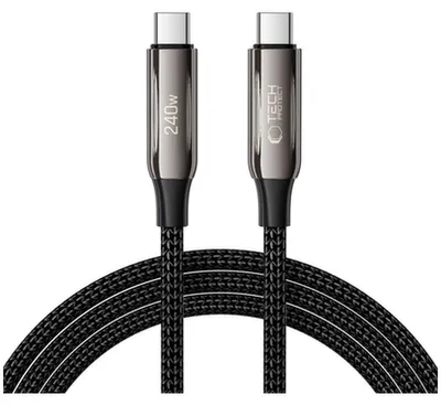 Zdjęcie produktu dla Tech-Protect Ub10T Ultraboost Type-C Cable Pd240W/Qc4.0 200Cm Black