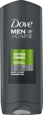 Zdjęcie produktu dla Dove - Żel pod prysznic - Men+ Care Extra Fresh - Odświeżający i rewitalizujący - 250 ml - 1 szt