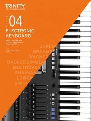 Obrázok produktu pre Trinity College London Electronic Keyboard Exam Pieces & Technical Work From 2019: Grade 4