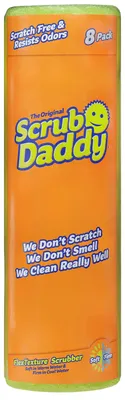 Produktbild von Scrub Daddy Original Spülschwamm, 8-er Pack Gelb