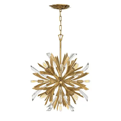 Produktbild von Elstead Vida Hängeleuchte E14 13-fach 66cm Brüniertes Gold