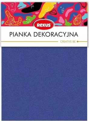 Immagine prodotto di Schiuma decorativa A4, 5 colori con glitter - Beniamin