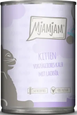 Immagine prodotto di Miam Miam 400 g x 6 KITTEN delizioso vitello e salmone