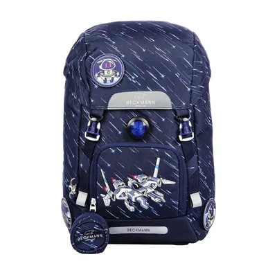 Produktbild von Beckmann Classic 22 Space Schulrucksack Set 3tlg.