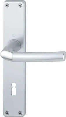 Produktbild von HOPPE Langschild-Garnitur  Birmingham  Aluminium Natur 1117/202SP - 3102571