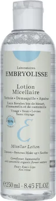 Produktbild von Embryolisse 229000, Makeup Reinigungslotion, Frauen, Jeder Hauttyp, Weichmachend, Beruhigend, 250 ml, Aqua (water), glycerin, peg-6 caprylic/capric glycerides, polysorbate 20, anthemis nobilis flower...