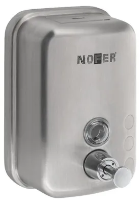 Produktbild von Nofer Flüssigseifenspender 600ml, Edelstahl matt