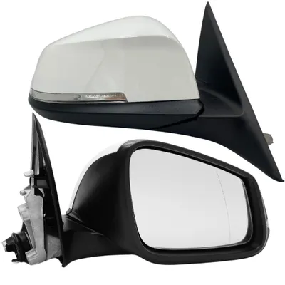 Obrázok produktu pre Náhradný pravý vonkajší spätný zrkadlo BILMAX pre BMW radu 3 F30, F31, F32, LCI (2015–2019) – elektricky nastaviteľné, elektricky sklopné, s blinkrom, vyhrievané, s pamäťou