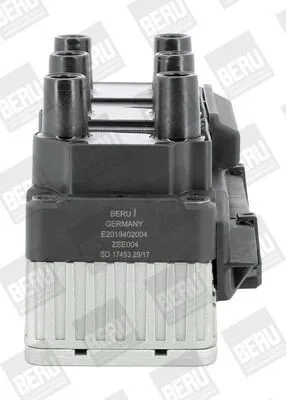 Produktbild von BorgWarner (BERU) ZSE004 Zündspule 12V für VW Golf IV Schrägheck (1J1) Transporter IV Bus (70B, 70C, 7DB, 7DK, 70J, 70K, 7DC, 7DJ) GOLF III (1H1)