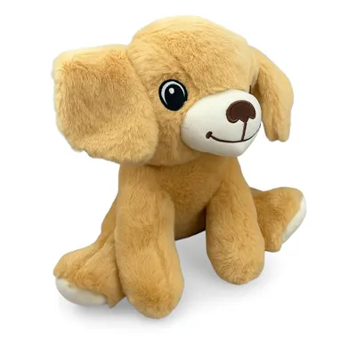 Produktbild von Plüschtier Hund 30 cm Beige – Weiches Kuscheltier, Stofftier