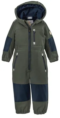 Productafbeelding van first instinct kinder softshell overall met capuchon, model FIOW 35 MNS ONPC