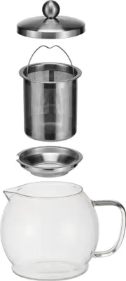 Immagine prodotto di HI Teekanne mit Edelstahlfilter 113126 4034127160299