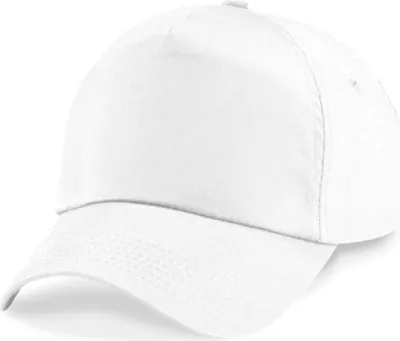 Produktbild von Beechfield B10 | Original 5-Panel Cap / Kappe / Mütze / Hut - Farbe: White - Größe: One Size