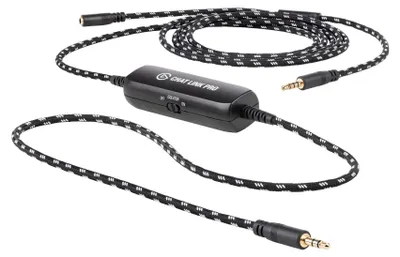 Image de Elgato Chat Link Pro Audio Cable 2.5 m 3.5mm Black Jack Adapter Gold