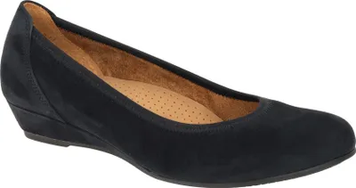 Produktbild von Gabor KRETA Ballerinas - Damen Halbschuhe - Slipper blau Freizeit NEU