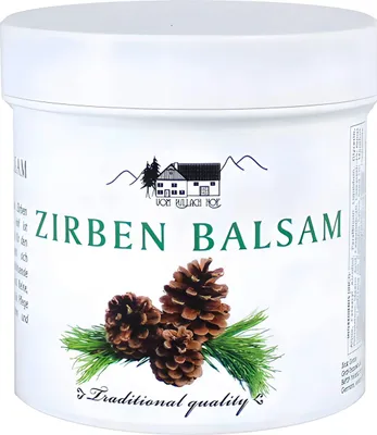 Produktbild von ZIRBEN BALSAM 250ml Massagecreme Feuchtigkeitscreme Körpercreme Hautpflege Massage Körper Creme 44