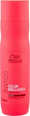 Produktbild von Wella Professionals INVIGO Color Brilliance Shampoo Coarse, Frauen, Nicht-professionell, Shampoo, Gefärbtes Haar, Alle Farben, 250 ml