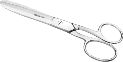 Image de WESTCOTT Ciseaux universels STEEL Longueur : 180 mm arrondis