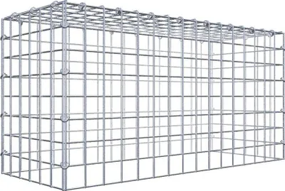 Produktbild von Anbaugabione Typ 3 80 cm x 40 cm x 30 cm (L x H x T), Maschenweite 5 cm x 5 cm, C-Ring