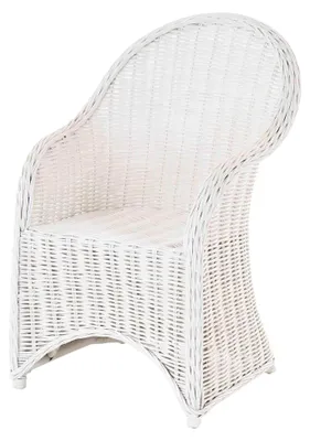 Produktbild von Esszimmerstuhl aus Rattan mit Armlehnen