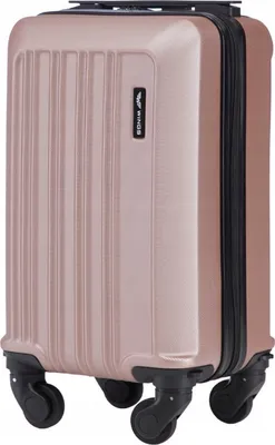 Produktbild von WINGS HARRIER Handgepäck Koffer ABS+ Kabine 40x20x25 cm, mit abnehmbaren Rollen & Teleskopgriff, leicht stabil ideal für Flugreisen