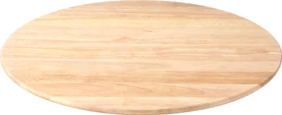 Produktbild von Continenta Drehplatte aus Gummibaumholz Servierplatte Drehbrett Drehteller Käseplatte