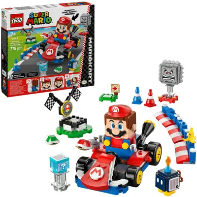 Immagine prodotto di LEGO Mario Kart 72043 Interactive Mario Kart and Standard Kart - Toy for children from 7 years old