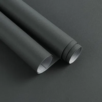 Image de Omgoods - Papier peint gris mat adhésif pour murs et meubles
