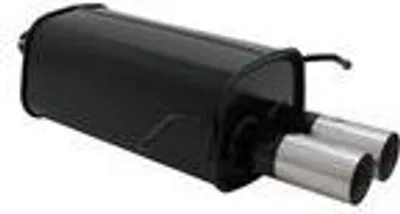 Produktbild von Novus Sportendschalldämpfer für Mercedes C-Klasse (W203/203K) 2 x 76mm RL-Design