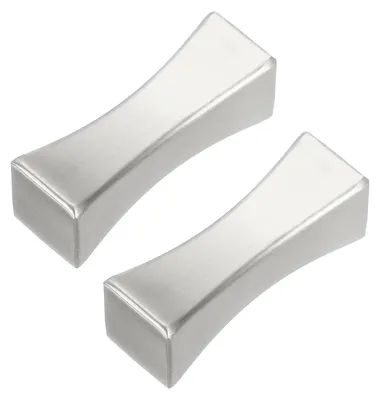 Besteckhalter aus Edelstahl 304, 2 Stück, 5x1,7x1,6 cm, silber