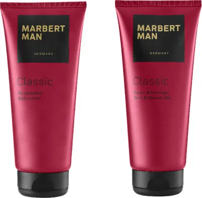Produktbild von MARBERT Man Classic Körperlotion 200 ml + Showergel 200 ml