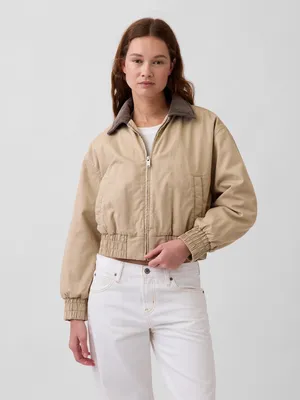 Produktbild von GAP Oversized Baumwoll-Bomberjacke XL