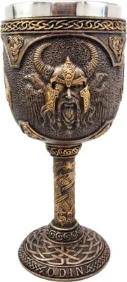 Produktbild von Wikinger Kelch Odin - Met Götterkelch Thor