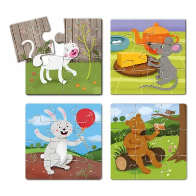 Zdjęcie produktu dla Puzzle Granna - z Myszką