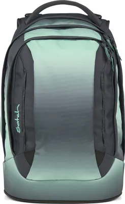A satch backpack with a gradient color scheme.