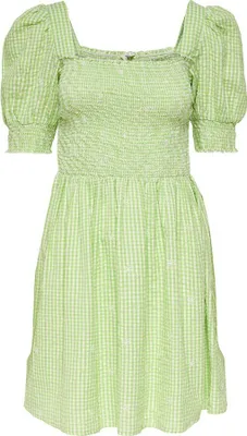 Image de Only Flow Smock Robe courte à manches courtes Vert XL Femme Vert XL