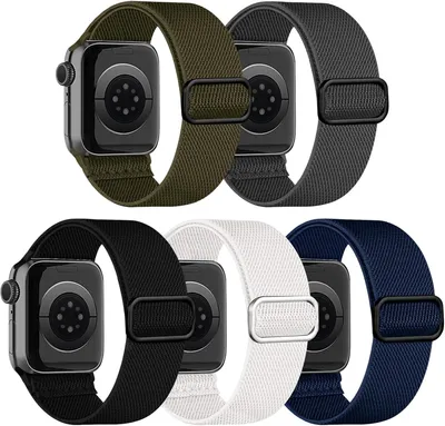 Obrázok produktu pre Nastaviteľný Nylon Pletený Športový Náramok 41 mm, 40 mm, 38 mm, pre Apple Watch, Náhradný náramok pre iWatch