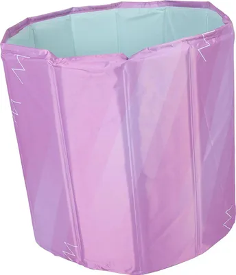 Produktbild von Faltbare Badewanne - 80 cm tragbare Tauchbadewanne - 7-lagige Isolierung - Einfache Montage - Für Eis- und Heißbäder - Indoor/Outdoor - Grün