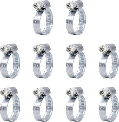 Produktbild von Famanu Schlauchschellen Set 16-27 mm - 10 Stück