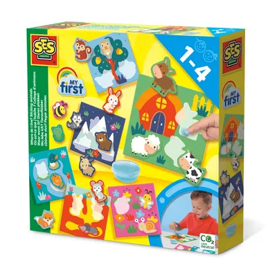 Immagine prodotto di Divertiti con Adesivi Animali - Set Educativo per Bambini