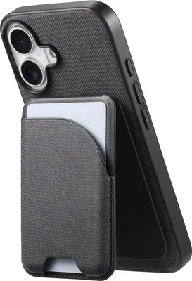 Image de INF Coque Samsung S23 avec Support et Porte-Cartes Magnétique Noir