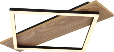 Immagine prodotto di Globo Beatrix I Lampada da soffitto a LED 18 W, bianco caldo, nero opaco, metallo, 6 cm, 67330-18
