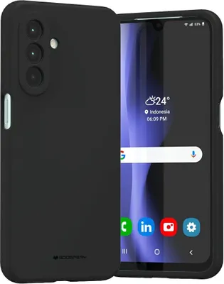 Produktbild von Quecksilber-Silikonhülle für Samsung Galaxy A26 Czarny